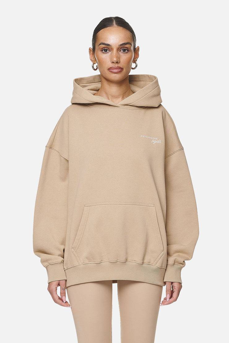 Pegador Berri Oversized Hoodie Washed Safari Sand Saisonschlussverkauf