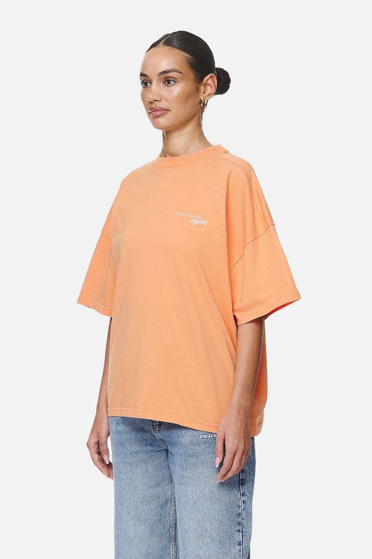 Pegador Berri Heavy Oversized Tee Washed Apricot Black Friday