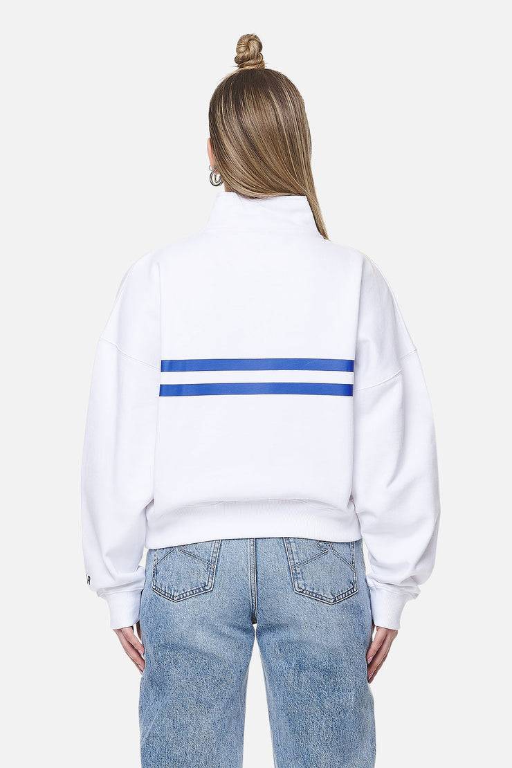 Pegador Sarina Oversized Halfzip Sweater White Osterangebot