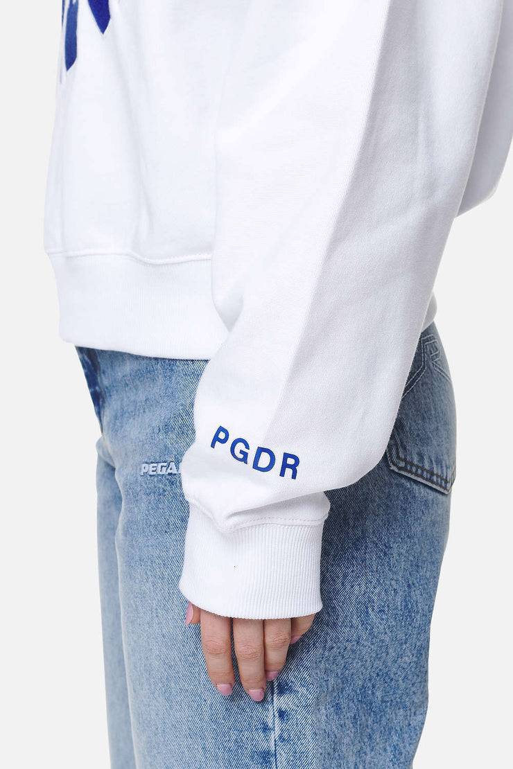 Pegador Sarina Oversized Halfzip Sweater White Osterangebot