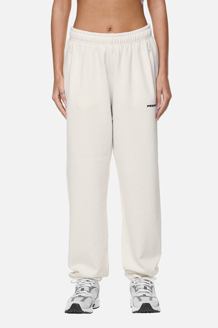 Pegador Villa High Waisted Sweat Pants Washed Coconut Milk Black Gum Zeitlich begrenztes Angebot