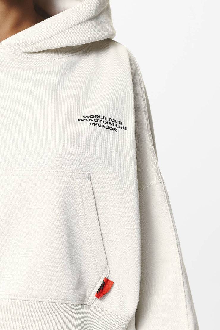 Pegador Vrena Oversized Cropped Hoodie Washed Salty Cream Kauf eins, bekomm eins gratis