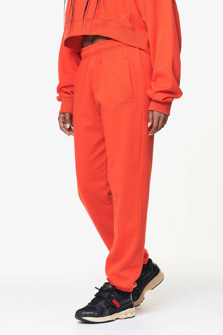 Pegador Villa High Waisted Sweat Pants Washed Signal Red Gum Tägliche Deals