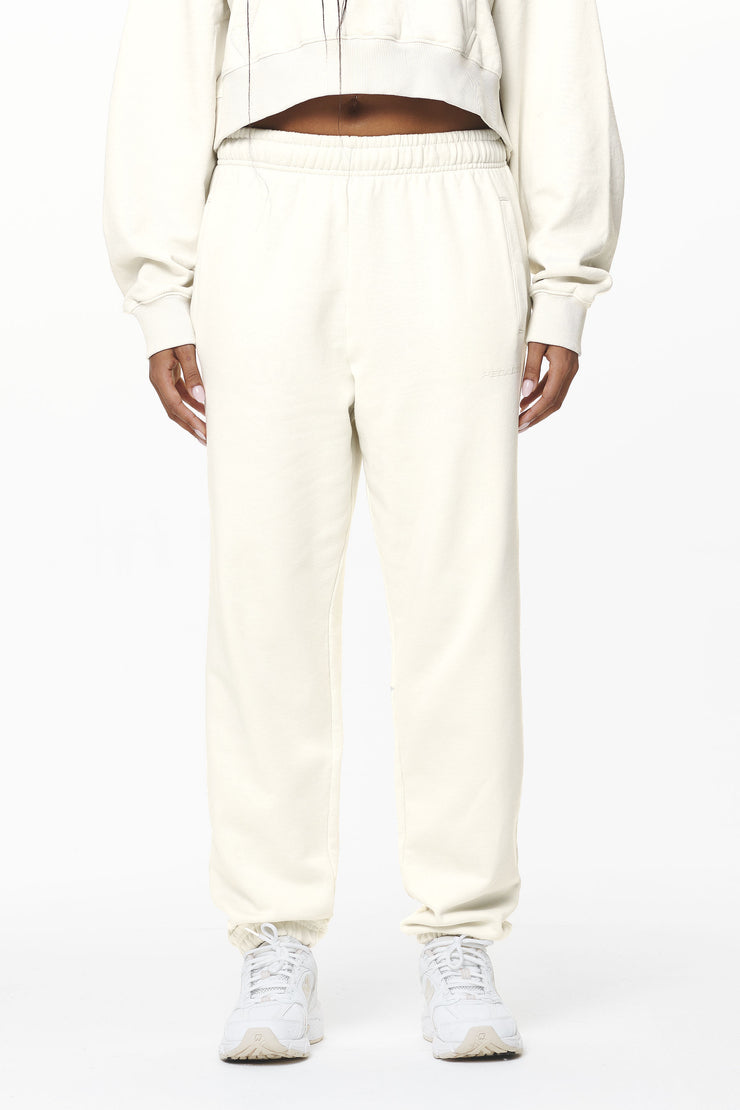 Pegador Villa High Waisted Sweat Pants Washed Salty Cream Gum Sonderangebote