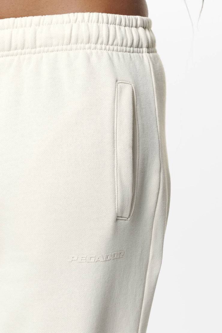 Pegador Villa High Waisted Sweat Pants Washed Salty Cream Gum Sonderangebote