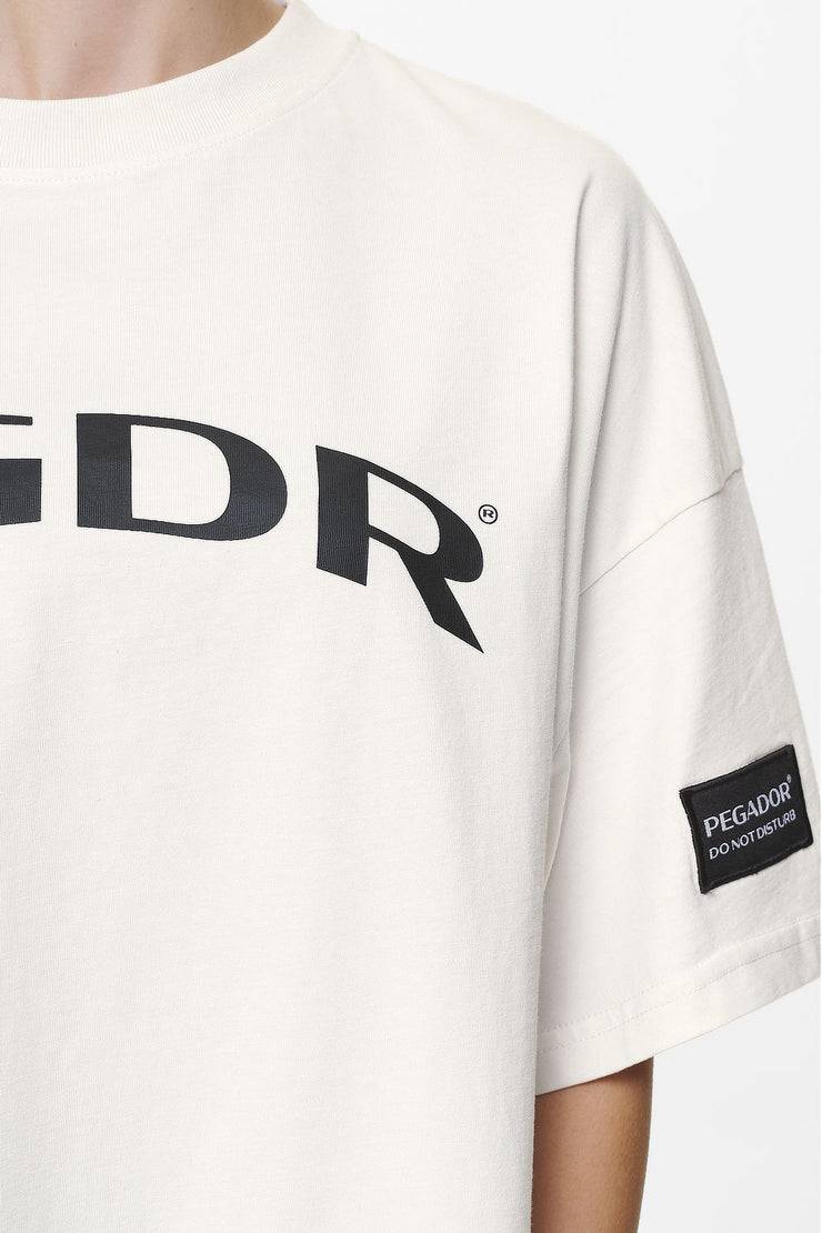 Pegador Troms Heavy Oversized Tee Washed Salty Cream Wochenangebot