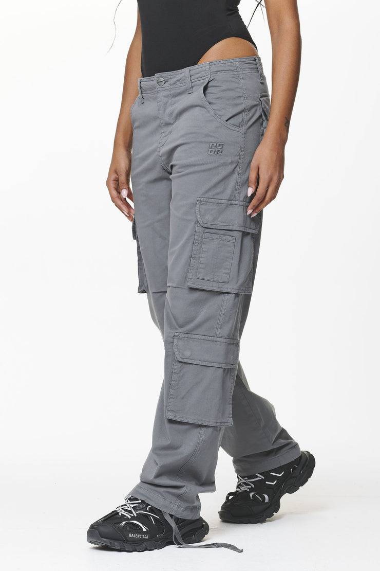 Pegador Tanum Wide Cargo Pants Anthracite Grey Kostenlose Rückgabe