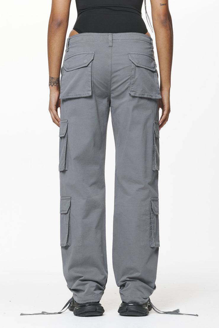Pegador Tanum Wide Cargo Pants Anthracite Grey Kostenlose Rückgabe