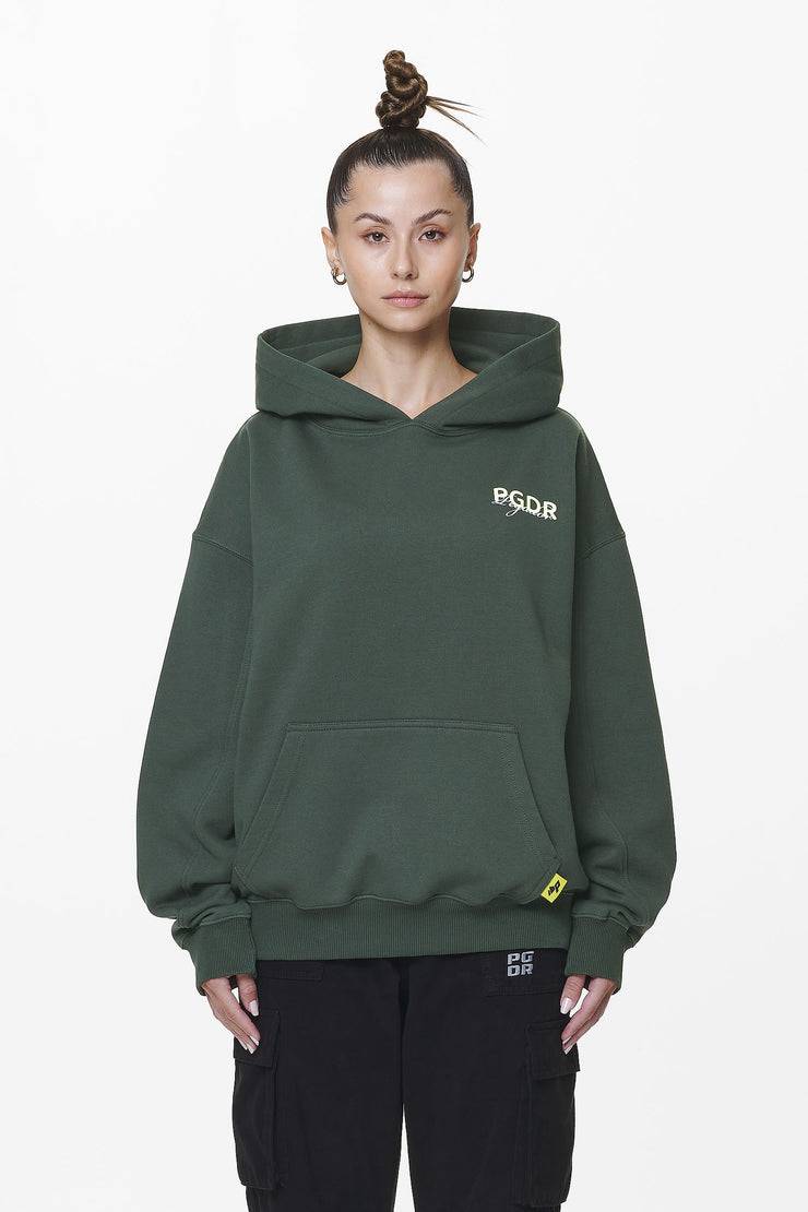 Pegador Sona Oversized Hoodie Washed Sage Green Begrenzte Freigabe