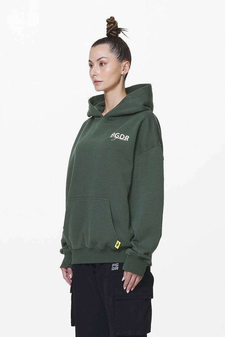Pegador Sona Oversized Hoodie Washed Sage Green Begrenzte Freigabe