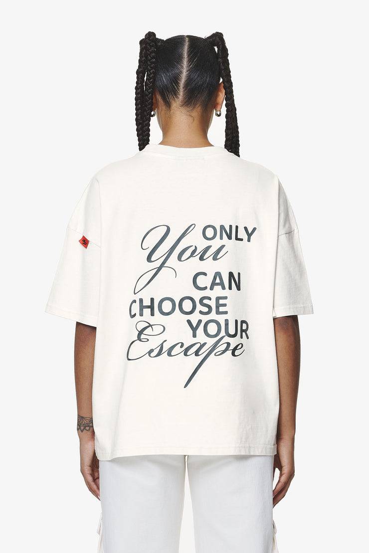 Pegador Sona Heavy Oversized Tee Washed Salty Cream Letzte 3 Tage