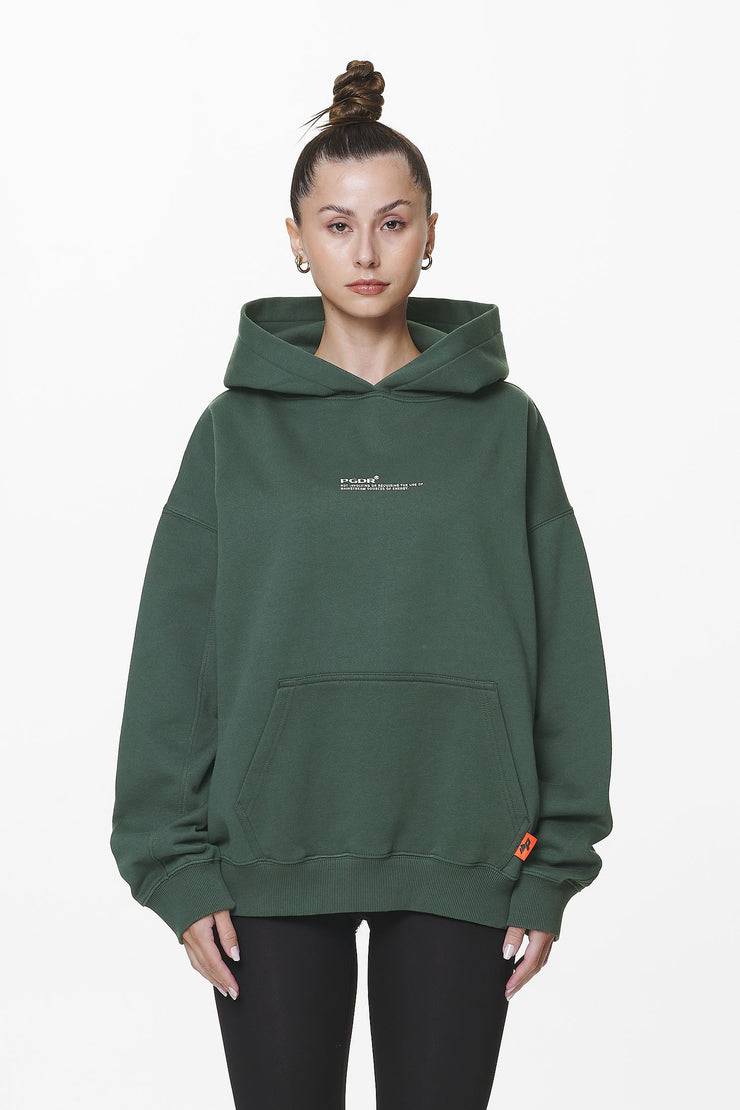 Pegador Navisk Oversized Hoodie Washed Sage Green Bis zu 60% Rabatt