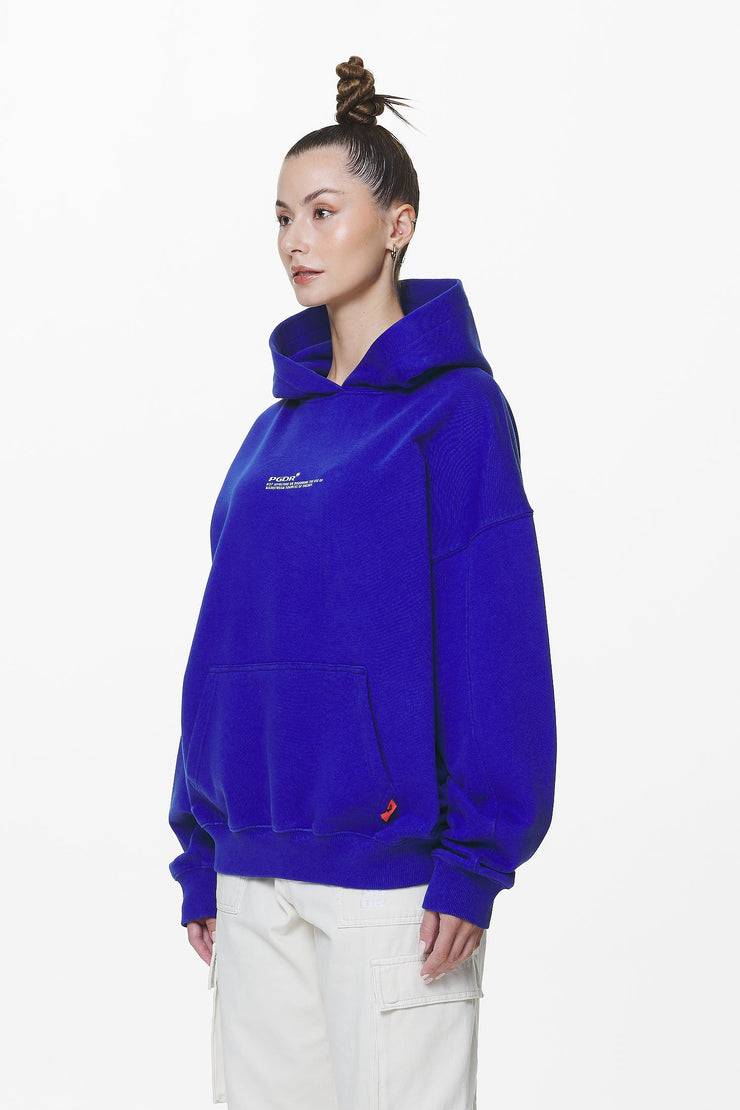 Pegador Navisk Oversized Hoodie Washed Endless Blue Bis zu 65% Rabatt