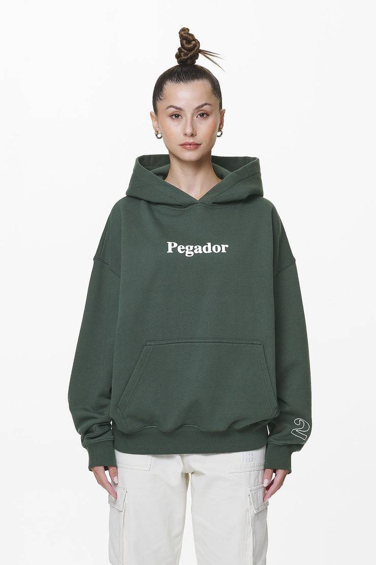 Pegador Habo Oversized Hoodie Washed Sage Green Speichern exportieren