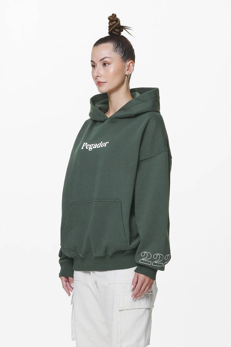 Pegador Habo Oversized Hoodie Washed Sage Green Speichern exportieren