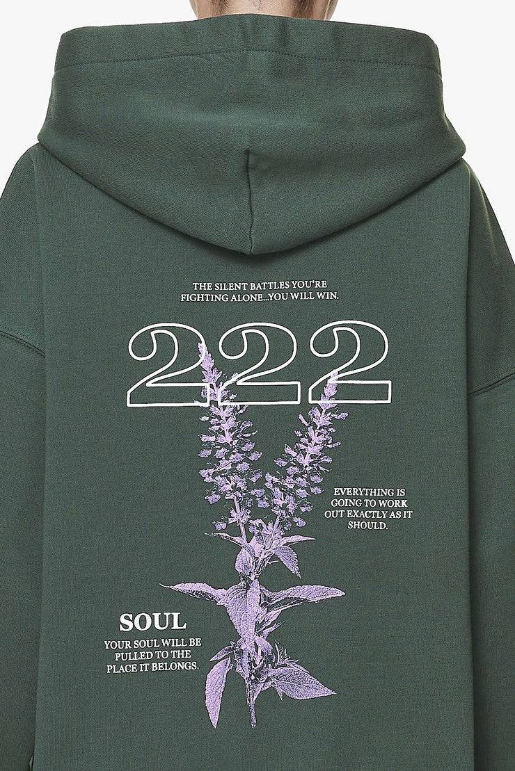 Pegador Habo Oversized Hoodie Washed Sage Green Speichern exportieren