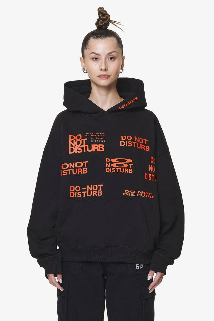 Pegador Groven Oversized Hoodie Black Black Friday Preise