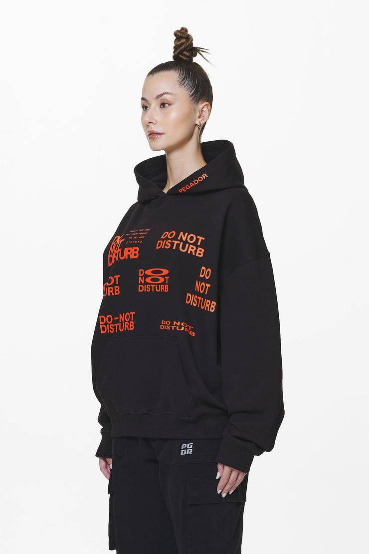 Pegador Groven Oversized Hoodie Black Black Friday Preise