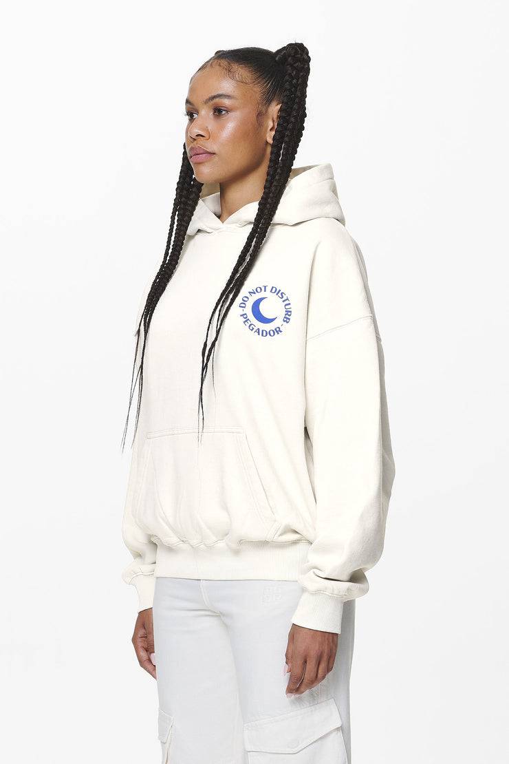 Pegador Ekne Oversized Hoodie Washed Salty Cream Rabatte dieses Monats