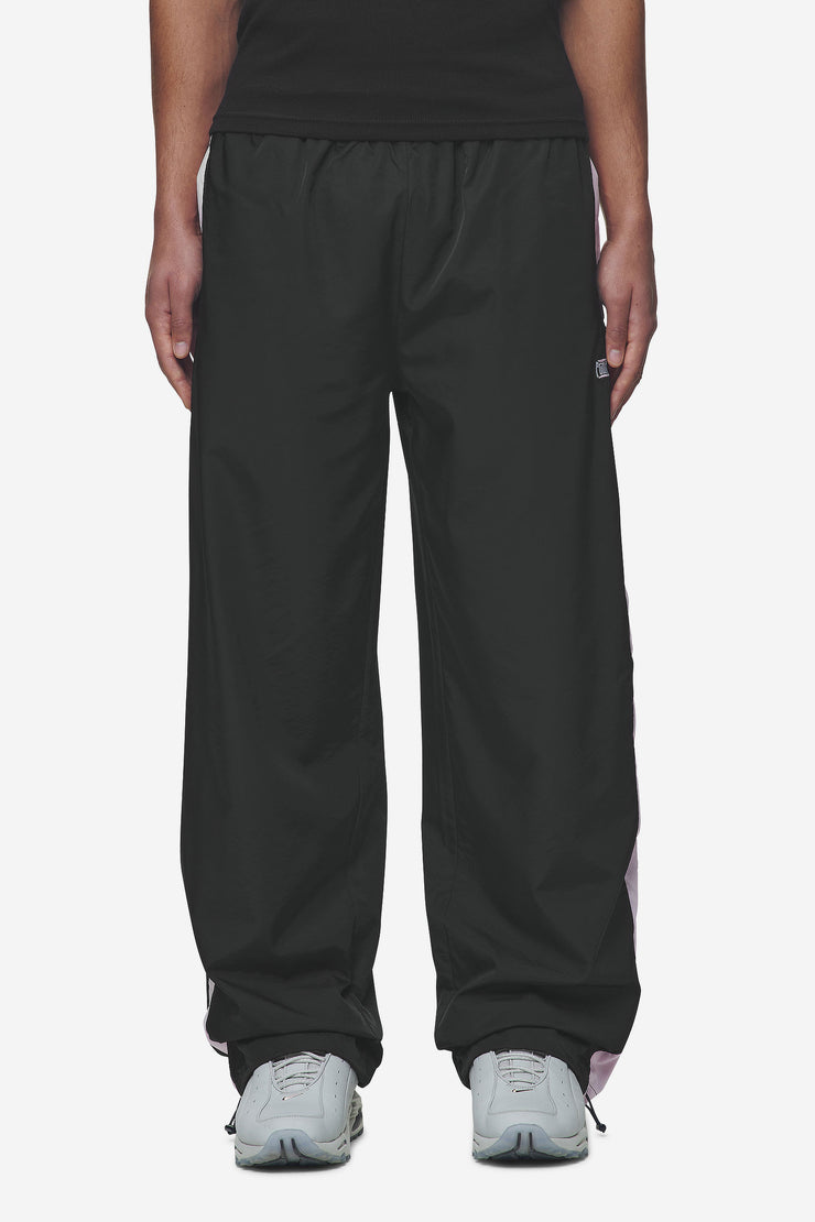 Pegador Stow Wide Track Pants Black Bubblegum Auslauf