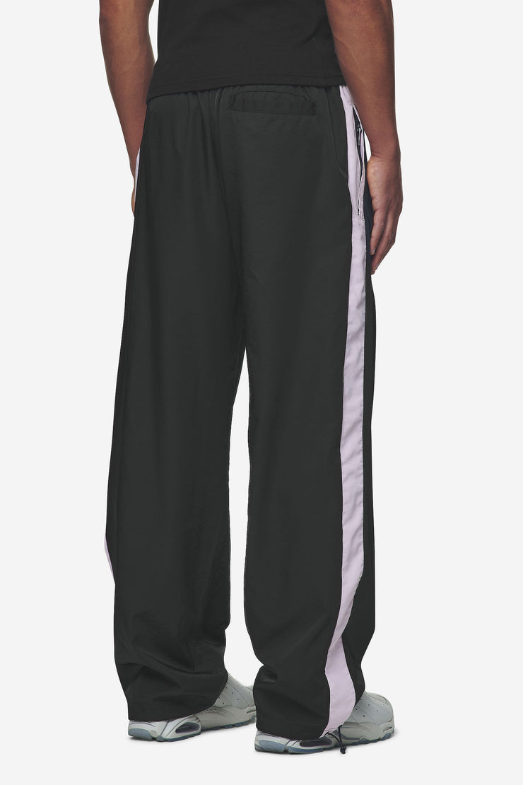 Pegador Stow Wide Track Pants Black Bubblegum Auslauf