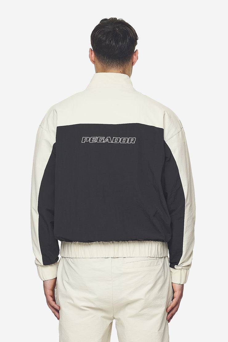 Pegador Wolsey Track Jacket Salty Cream Black Verkauf