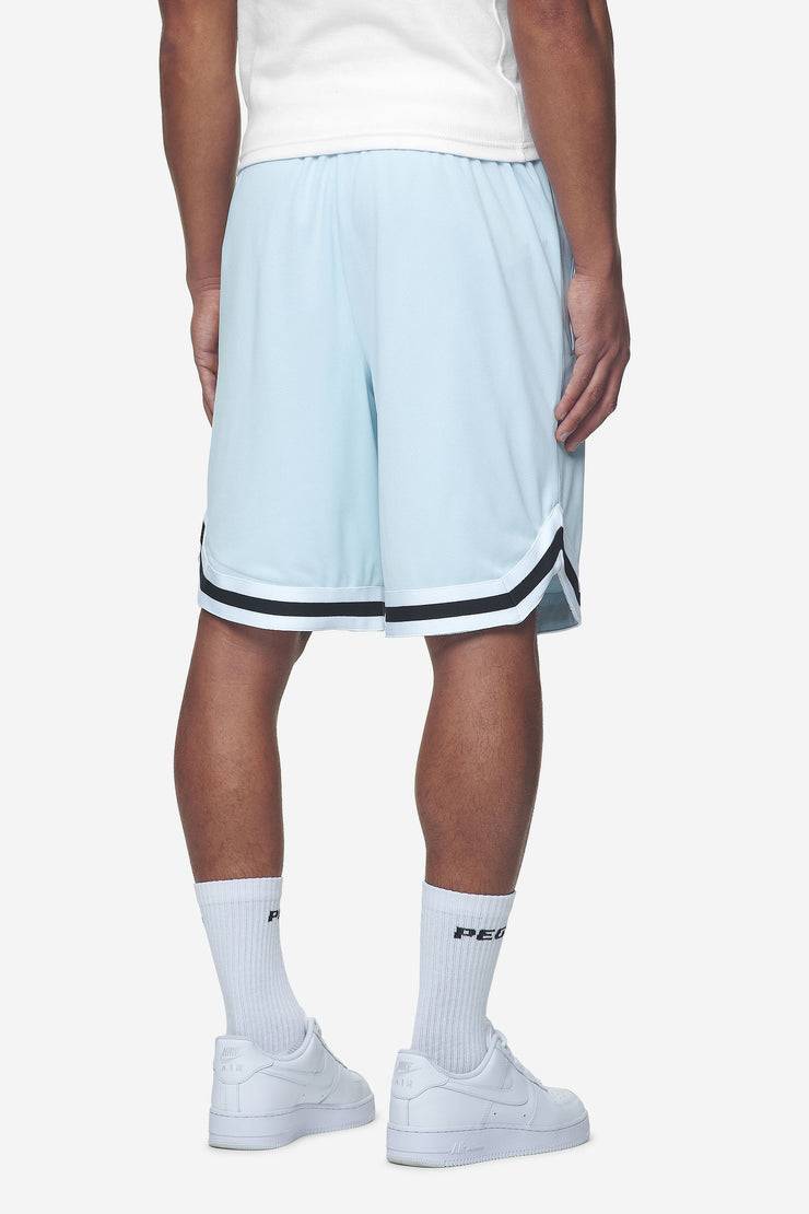 Pegador Lansing Basketball Shorts Baby Blue Schlussverkauf