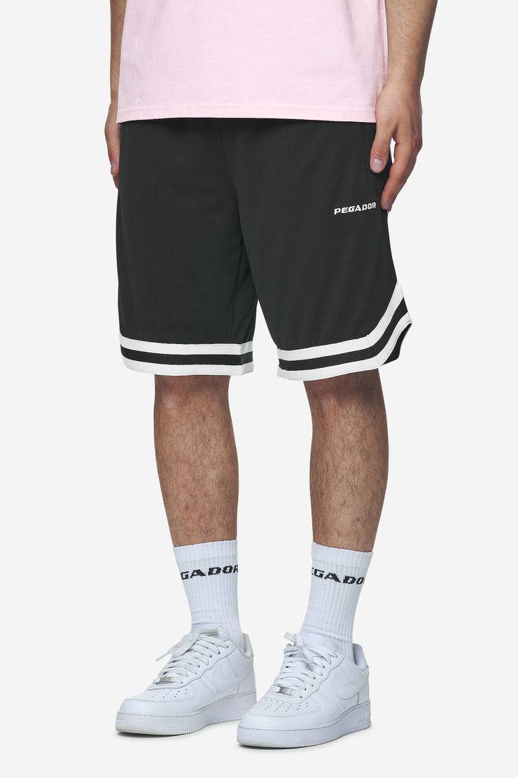 Pegador Lansing Basketball Shorts Black Günstiger Verkauf