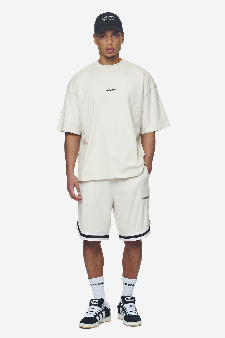 Pegador Lansing Basketball Shorts Salty Cream Fabrikverkauf
