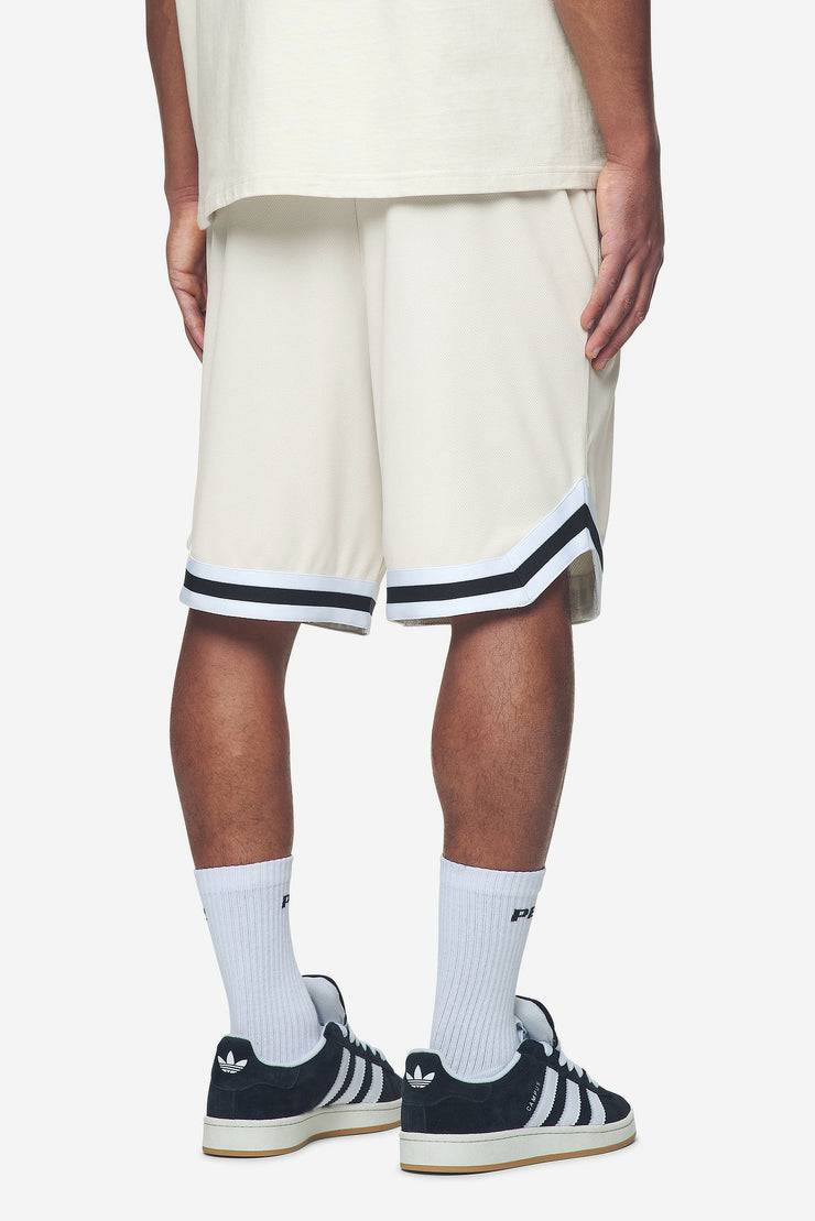 Pegador Lansing Basketball Shorts Salty Cream Fabrikverkauf