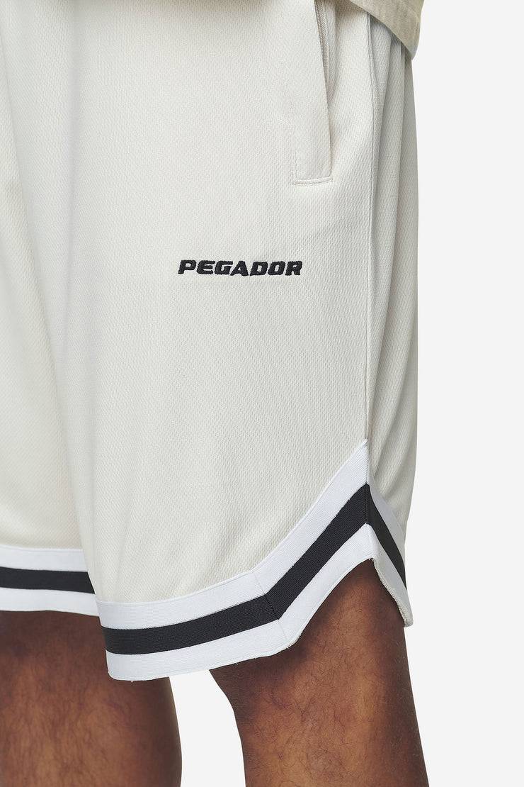 Pegador Lansing Basketball Shorts Salty Cream Fabrikverkauf