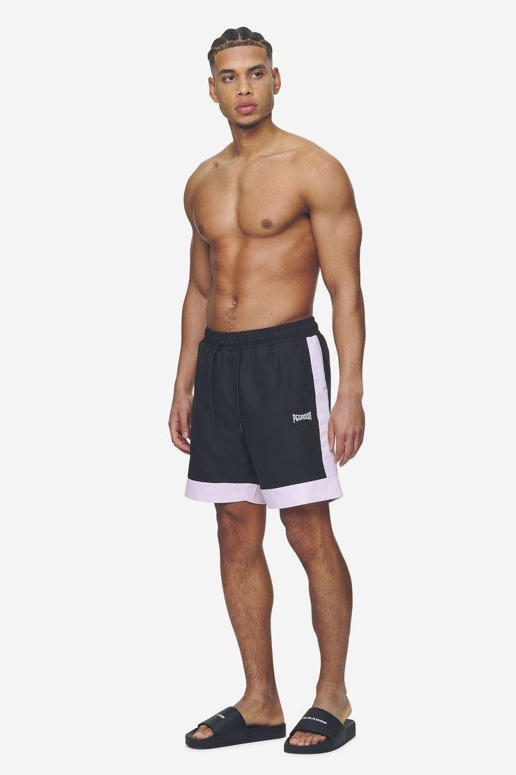 Pegador Vicente Swim Shorts Black Bubblegum Kostenloser Versand