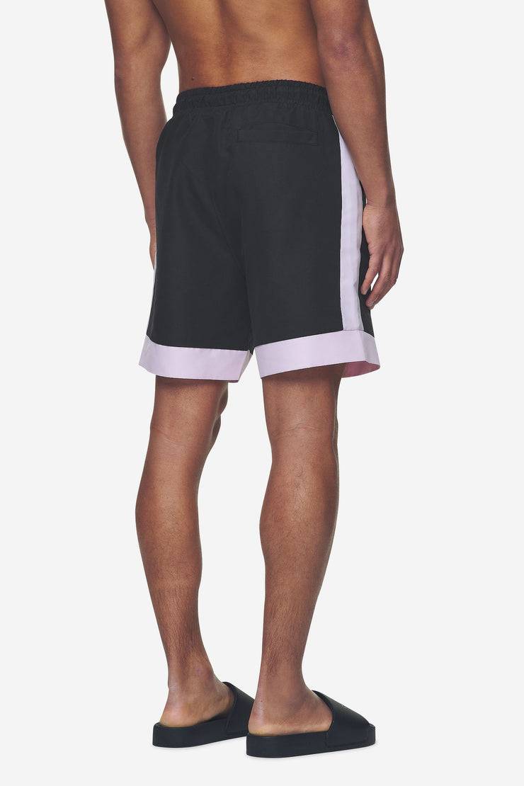Pegador Vicente Swim Shorts Black Bubblegum Kostenloser Versand
