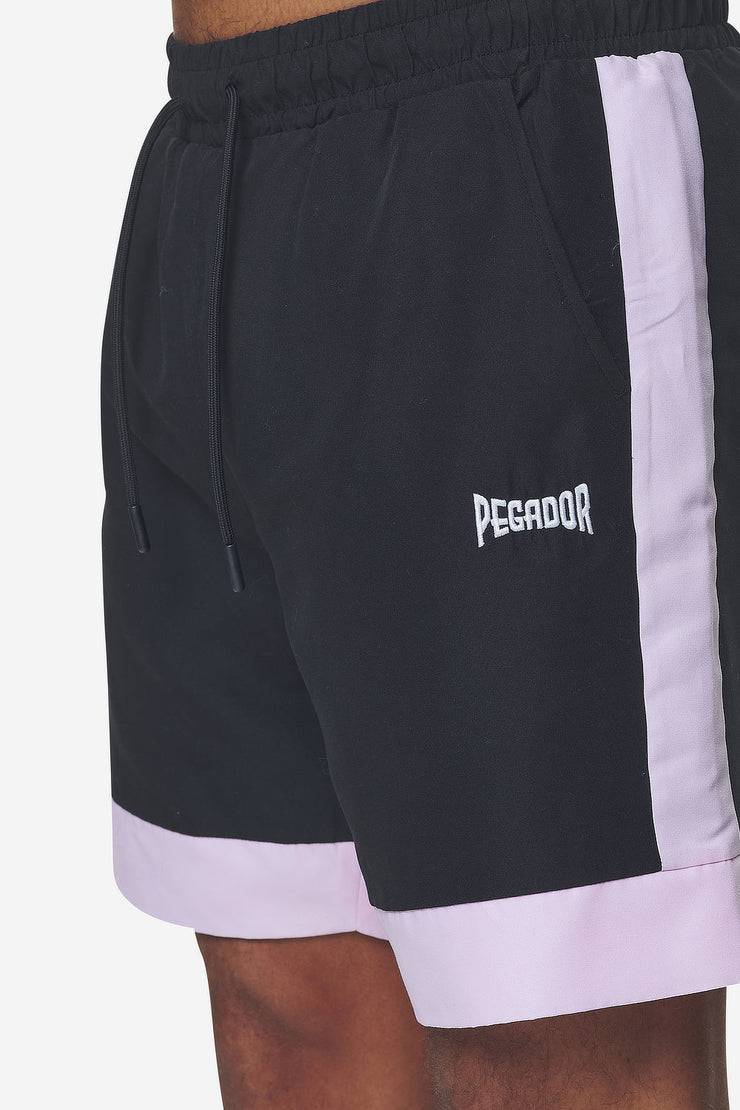 Pegador Vicente Swim Shorts Black Bubblegum Kostenloser Versand