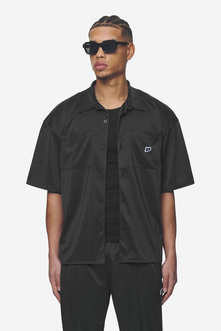 Pegador Zeno Boxy Shirt Black Baby Blue Versandkostenfrei
