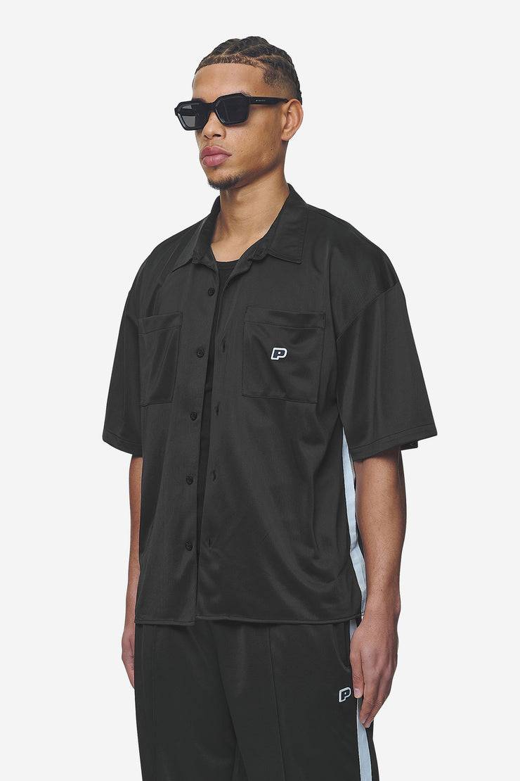 Pegador Zeno Boxy Shirt Black Baby Blue Versandkostenfrei