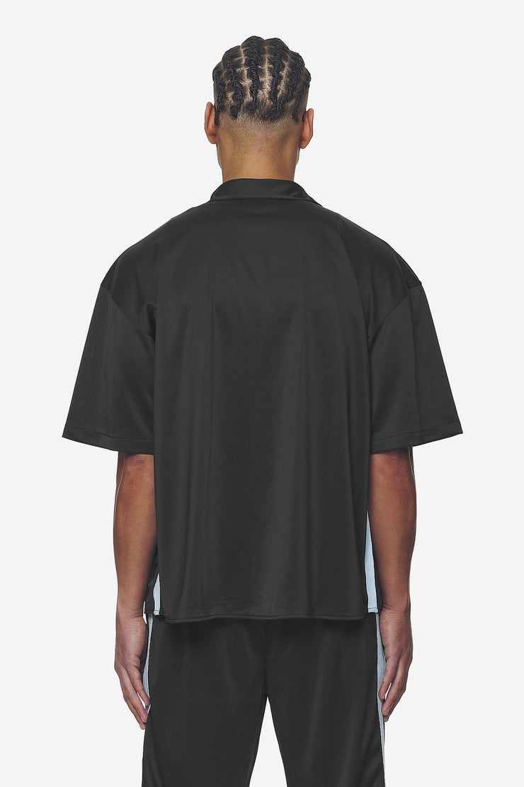 Pegador Zeno Boxy Shirt Black Baby Blue Versandkostenfrei