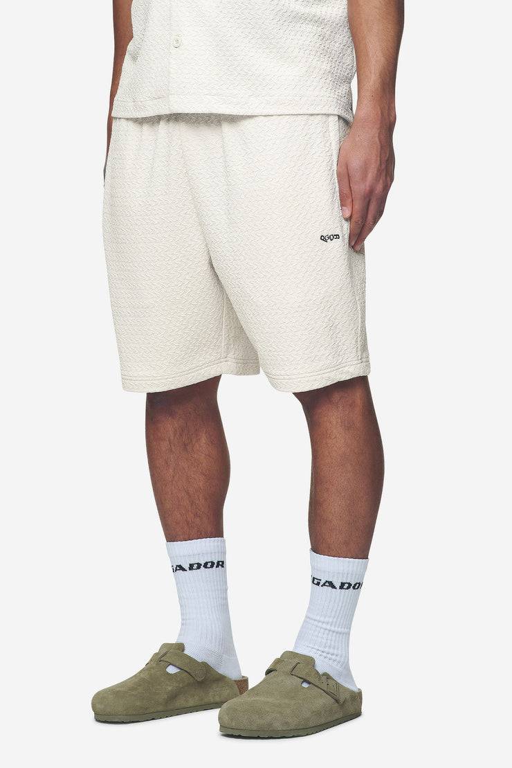 Pegador Wyton Structured Summer Shorts Salty Cream Online Shopping