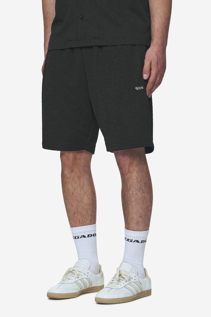 Pegador Wyton Structured Summer Shorts Black Exklusivangebot