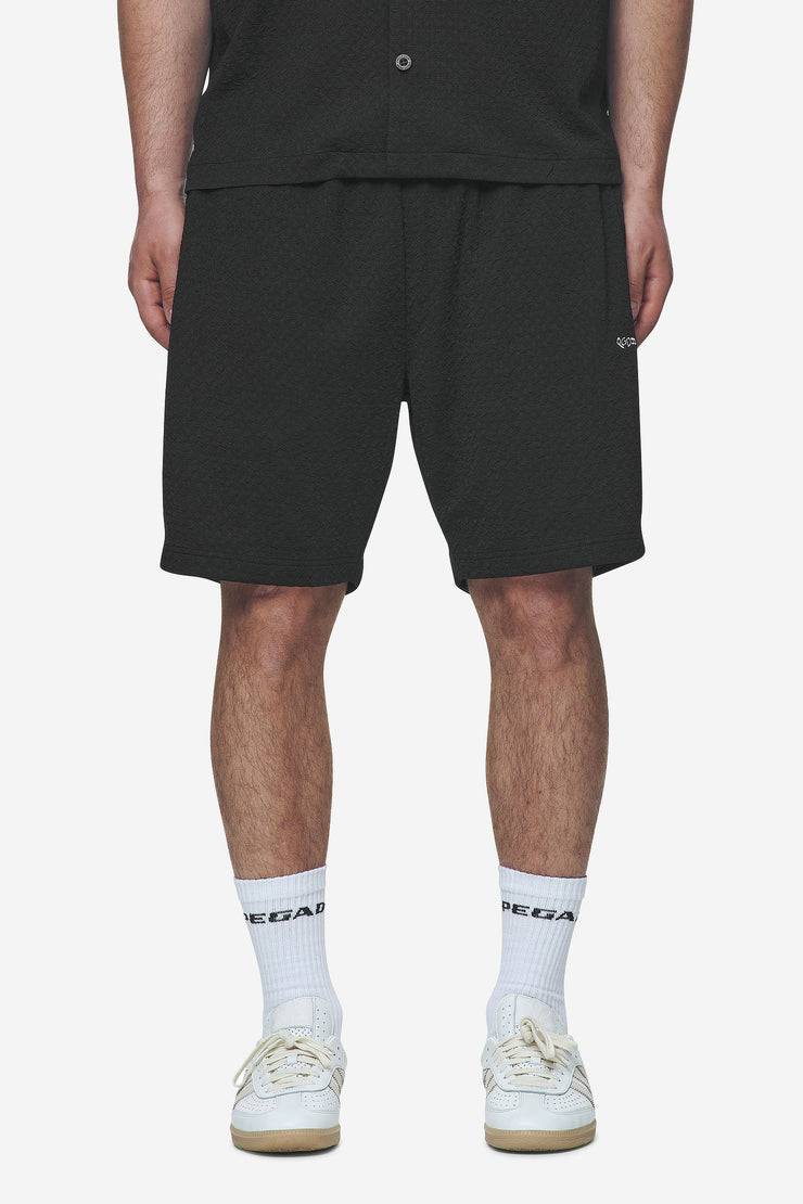 Pegador Wyton Structured Summer Shorts Black Exklusivangebot