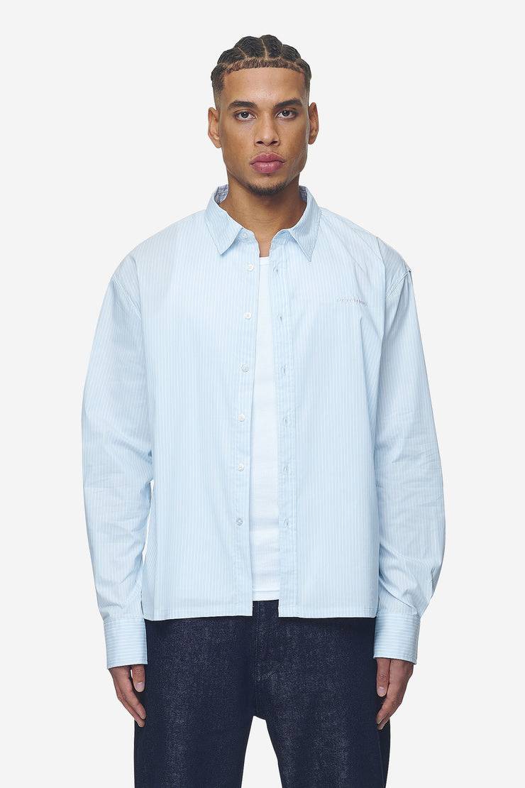 Pegador Raton Oversized Longsleeve Shirt Baby Blue White Cyber Monday