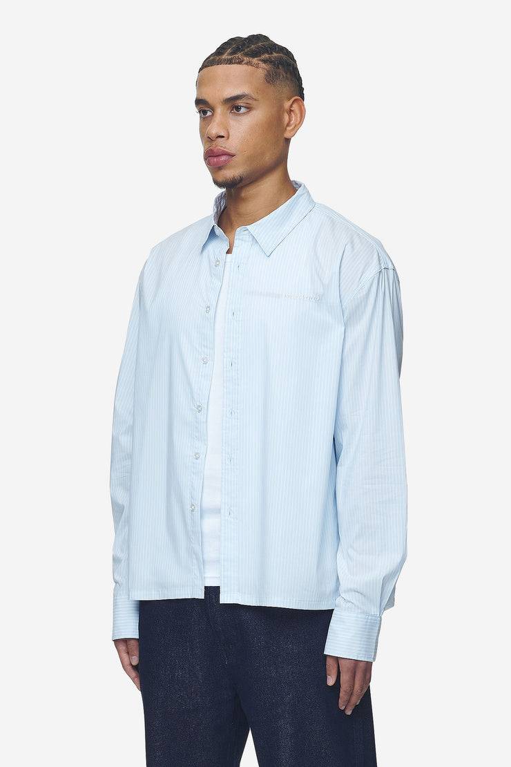 Pegador Raton Oversized Longsleeve Shirt Baby Blue White Cyber Monday