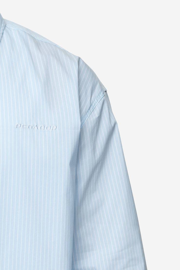 Pegador Raton Oversized Longsleeve Shirt Baby Blue White Cyber Monday