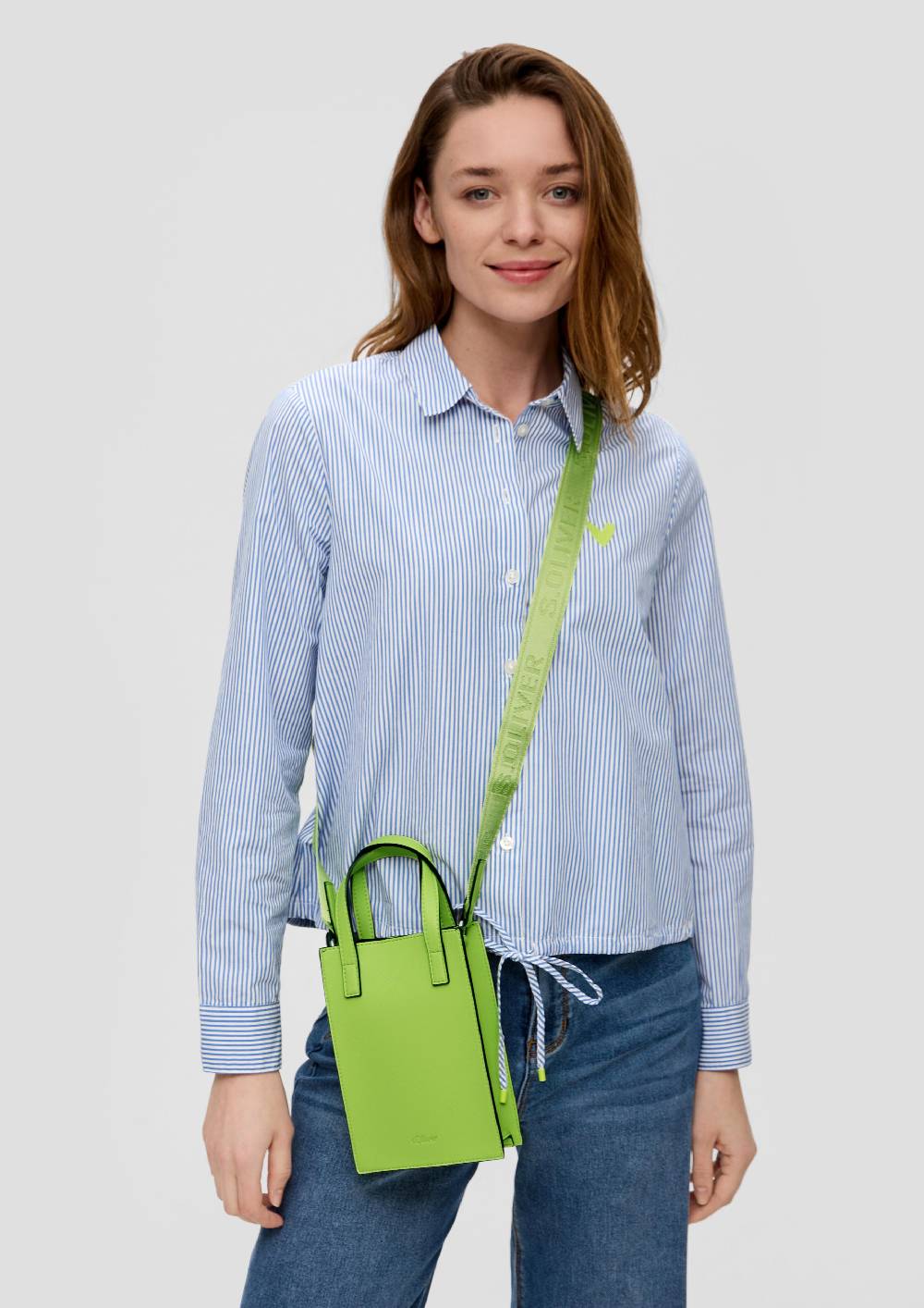 s.Oliver Crossbody Bag mit längenverstellbarem Schultergurt 50% Rabatt für begrenzte Zeit