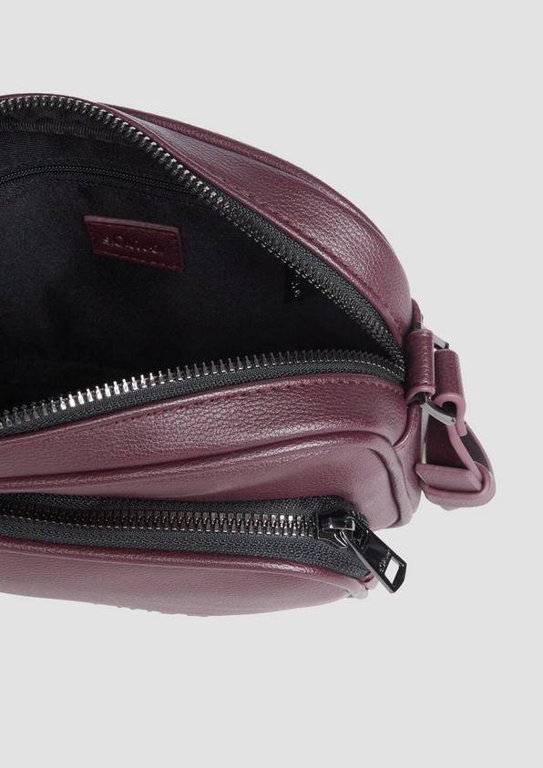 s.Oliver Große Camera-Bag in Leder-Optik Rabatt