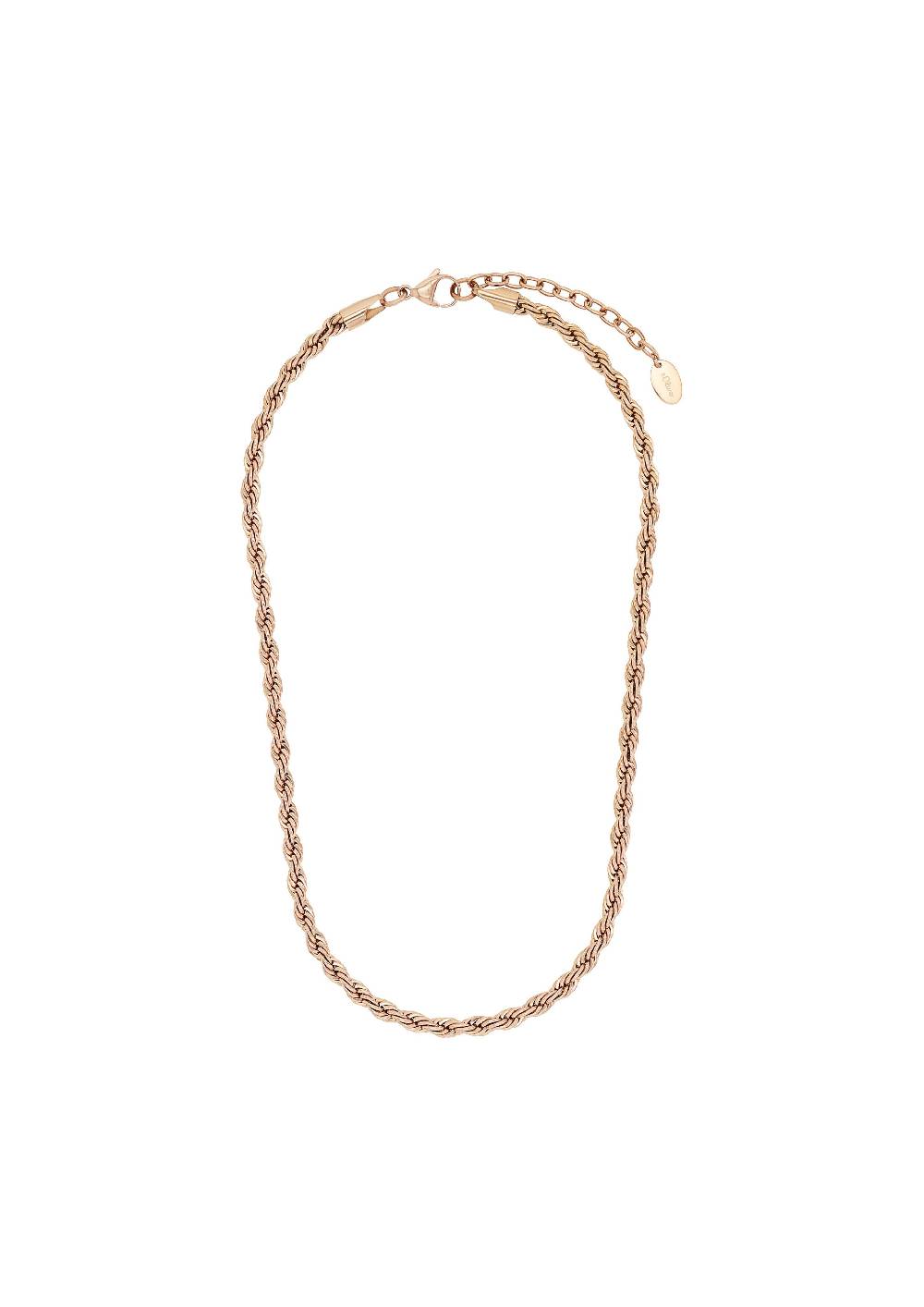 s.Oliver Edelstahlkette mit Panzergliederung Cyber Monday