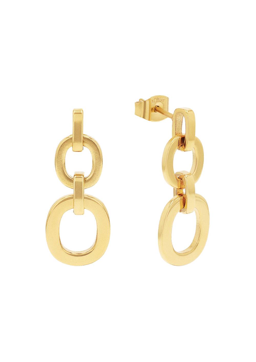 s.Oliver Statement-Ohrstecker aus Edelstahl Super Sparpreis