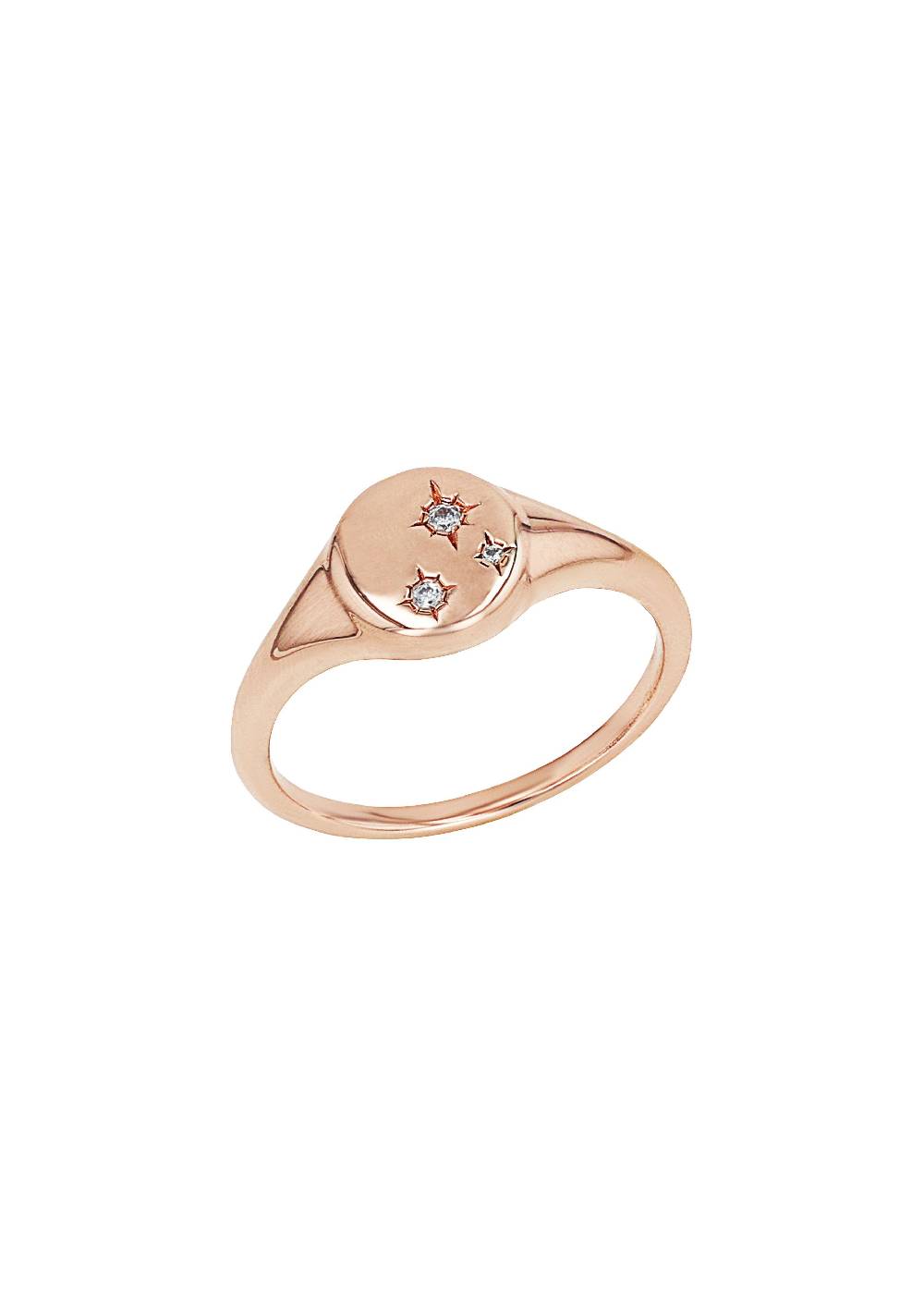 s.Oliver rosévergoldeter Silber-Ring mit Zirkonia-Steinen Letzter Tag