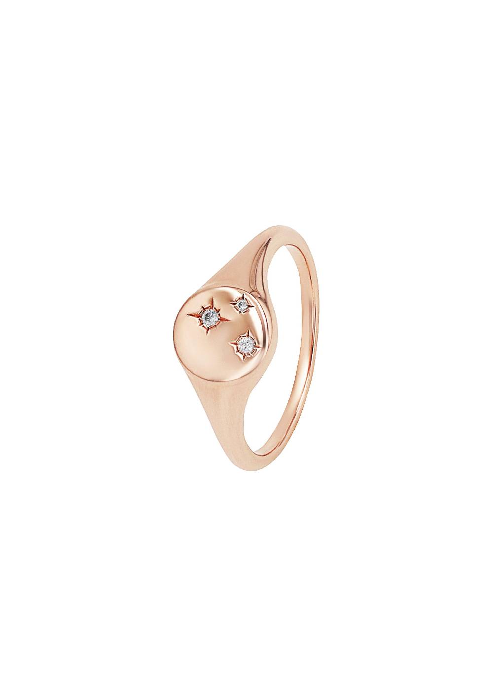 s.Oliver rosévergoldeter Silber-Ring mit Zirkonia-Steinen Letzter Tag