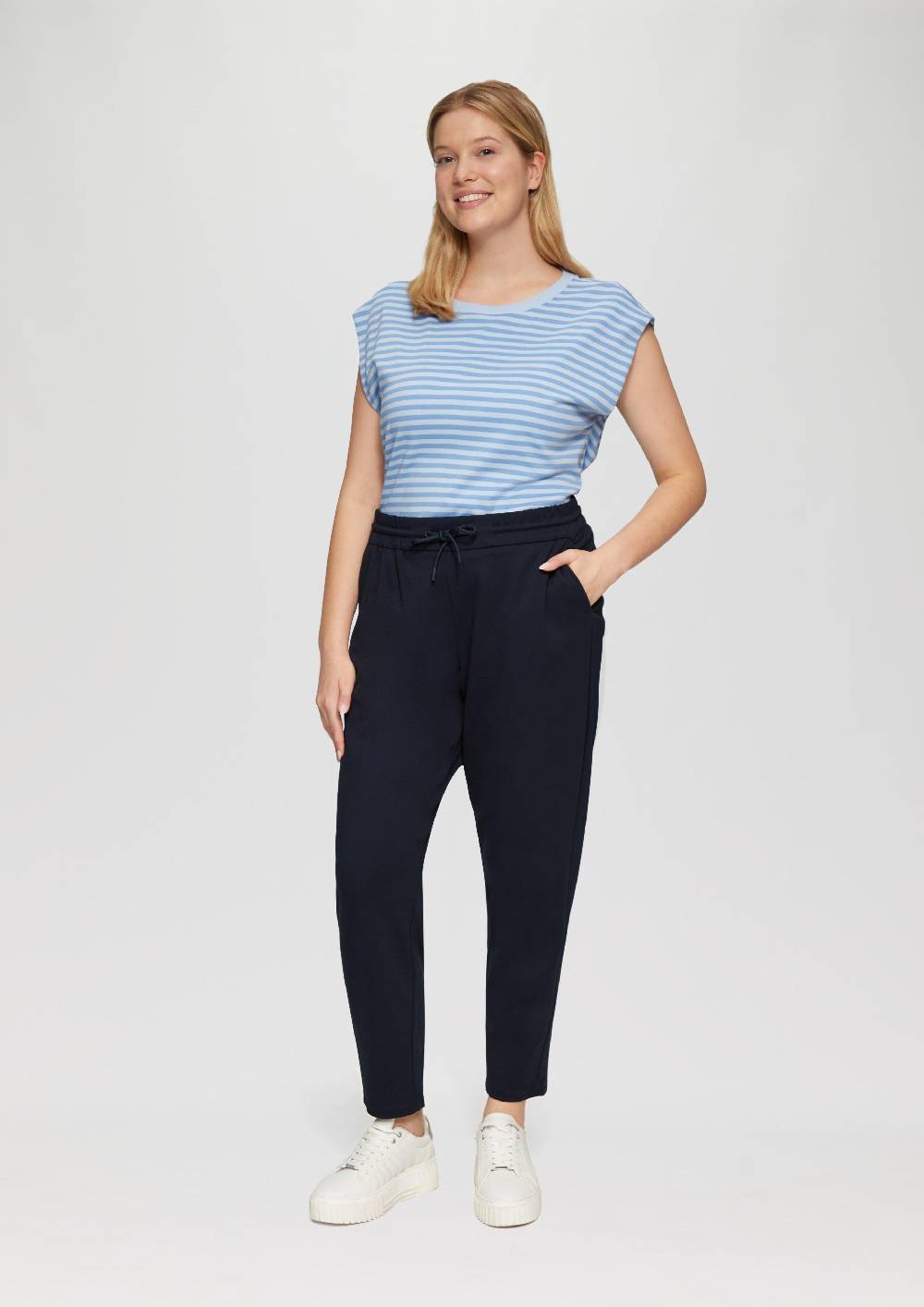 s.Oliver Interlock-Jogg Pants mit Gummizug Online